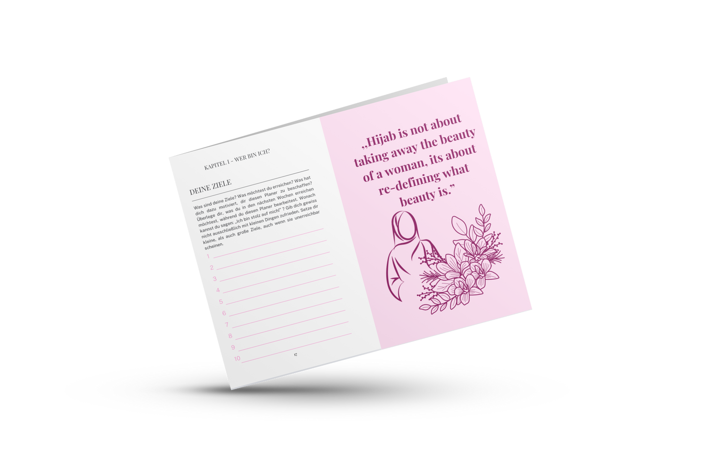 Insha' Allah - Your Glow-Up Planner for a better version of yourself