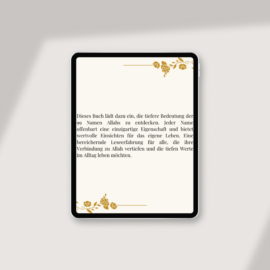 Die 99 Namen Allahs E-Book