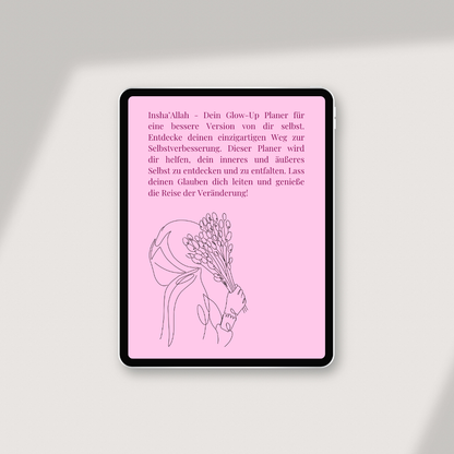 Insha' Allah - Dein Glow-Up Planer für eine bessere Version von dir selbst E-Book