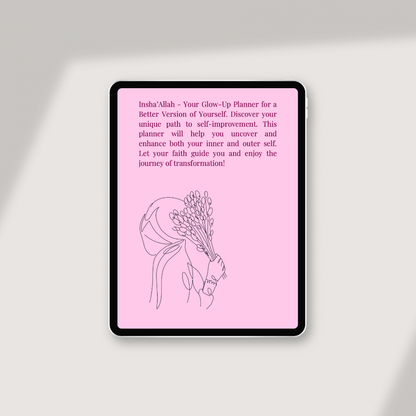 Insha' Allah - Dein Glow-Up Planer für eine bessere Version von dir selbst E-Book