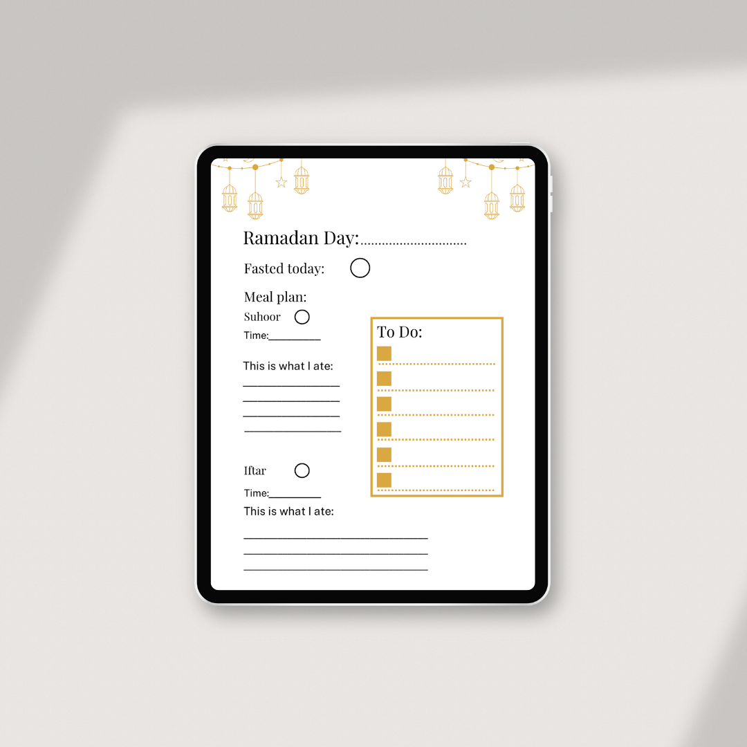 Ramadan Planner 2026 - E-Book