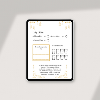 Ramadan Planner 2026 - E-Book