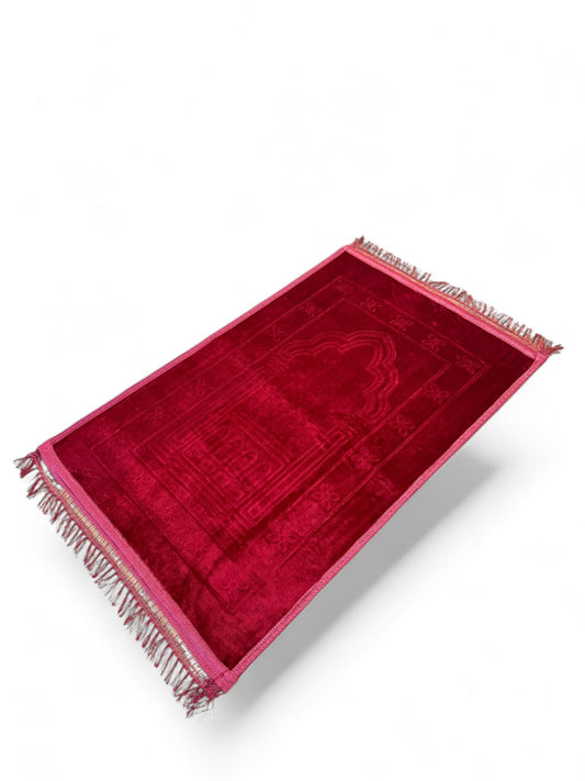 Roter Gebetsteppich