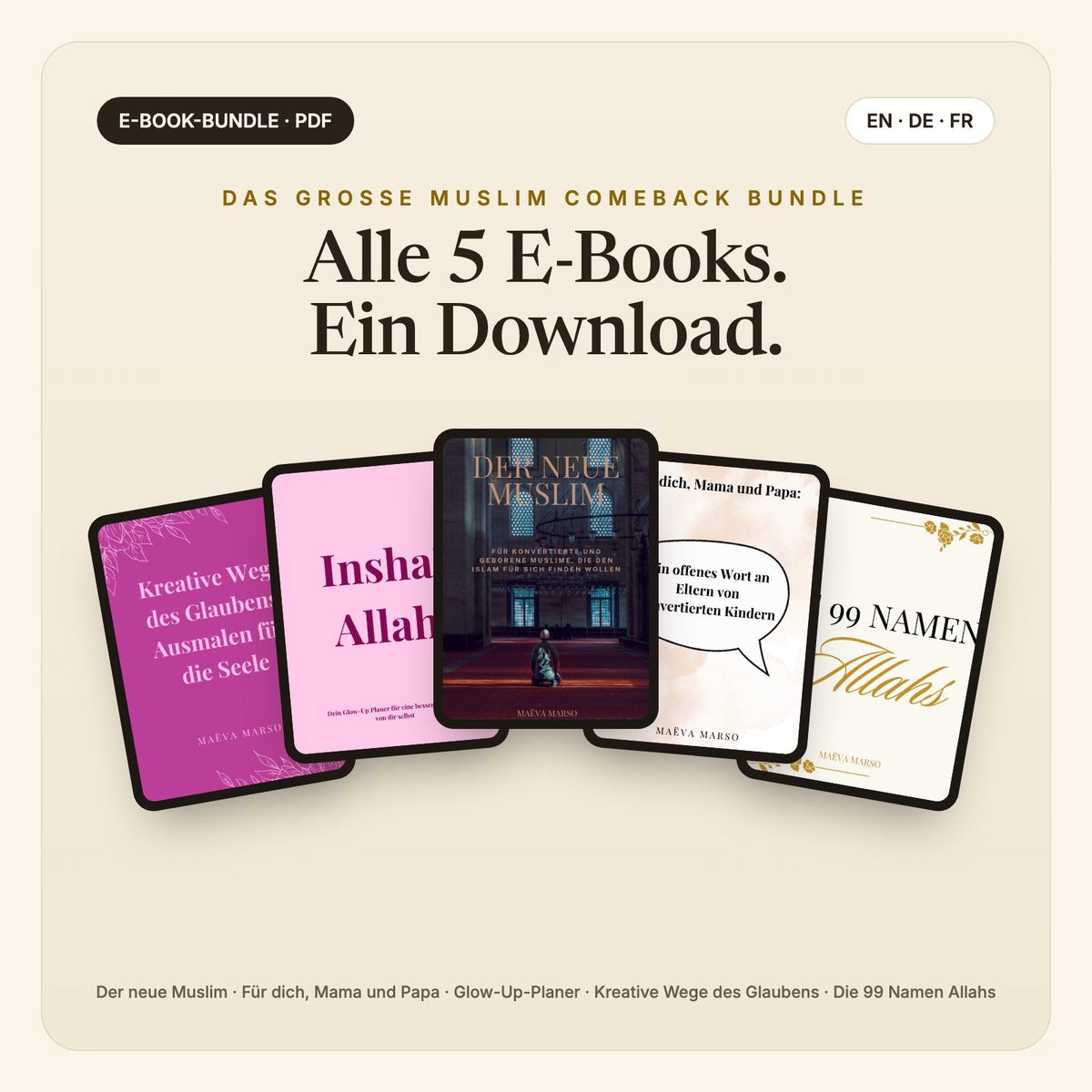 Das große Muslim Comeback Bundle – alle E-Books