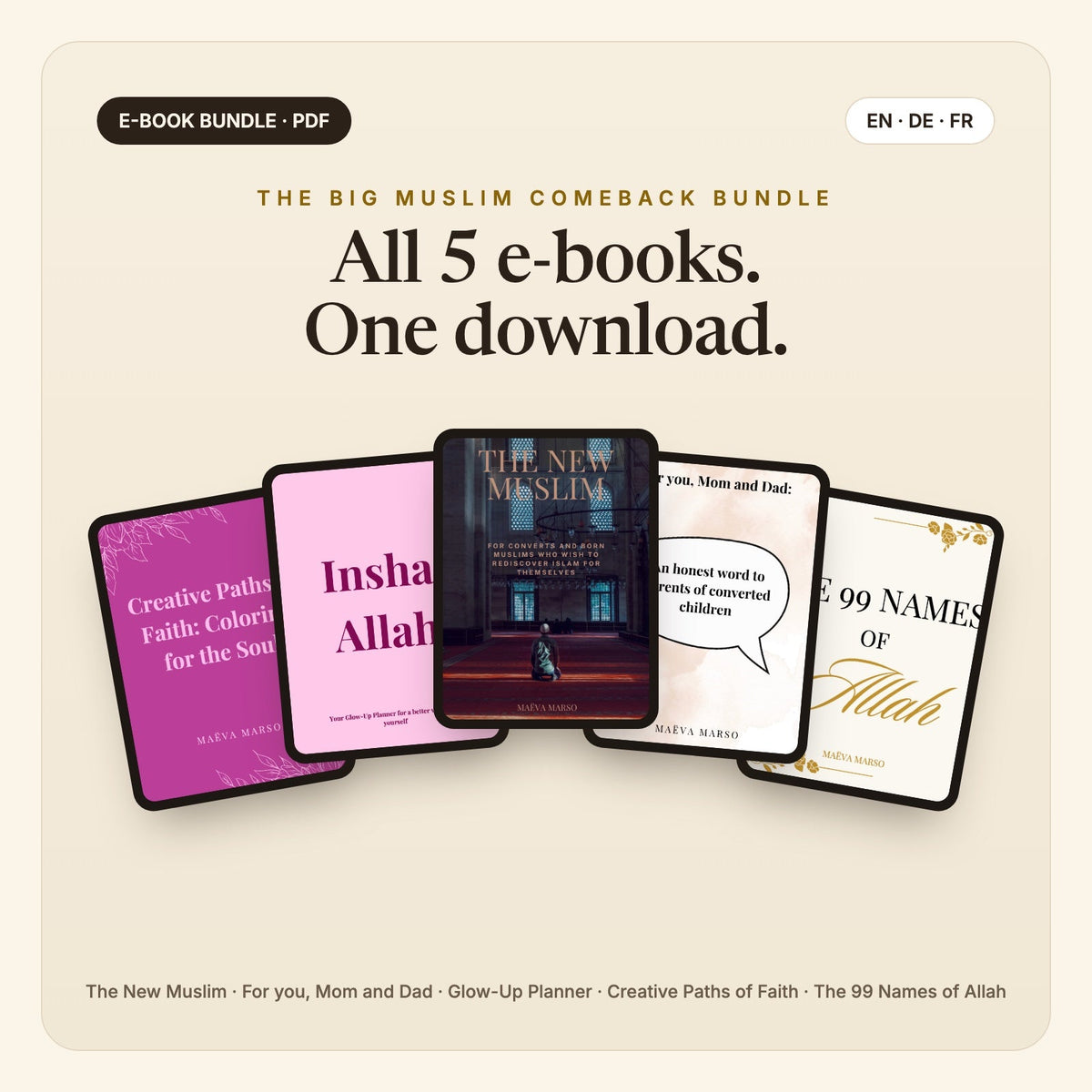 The Big Muslim Comeback Bundle – all e-books