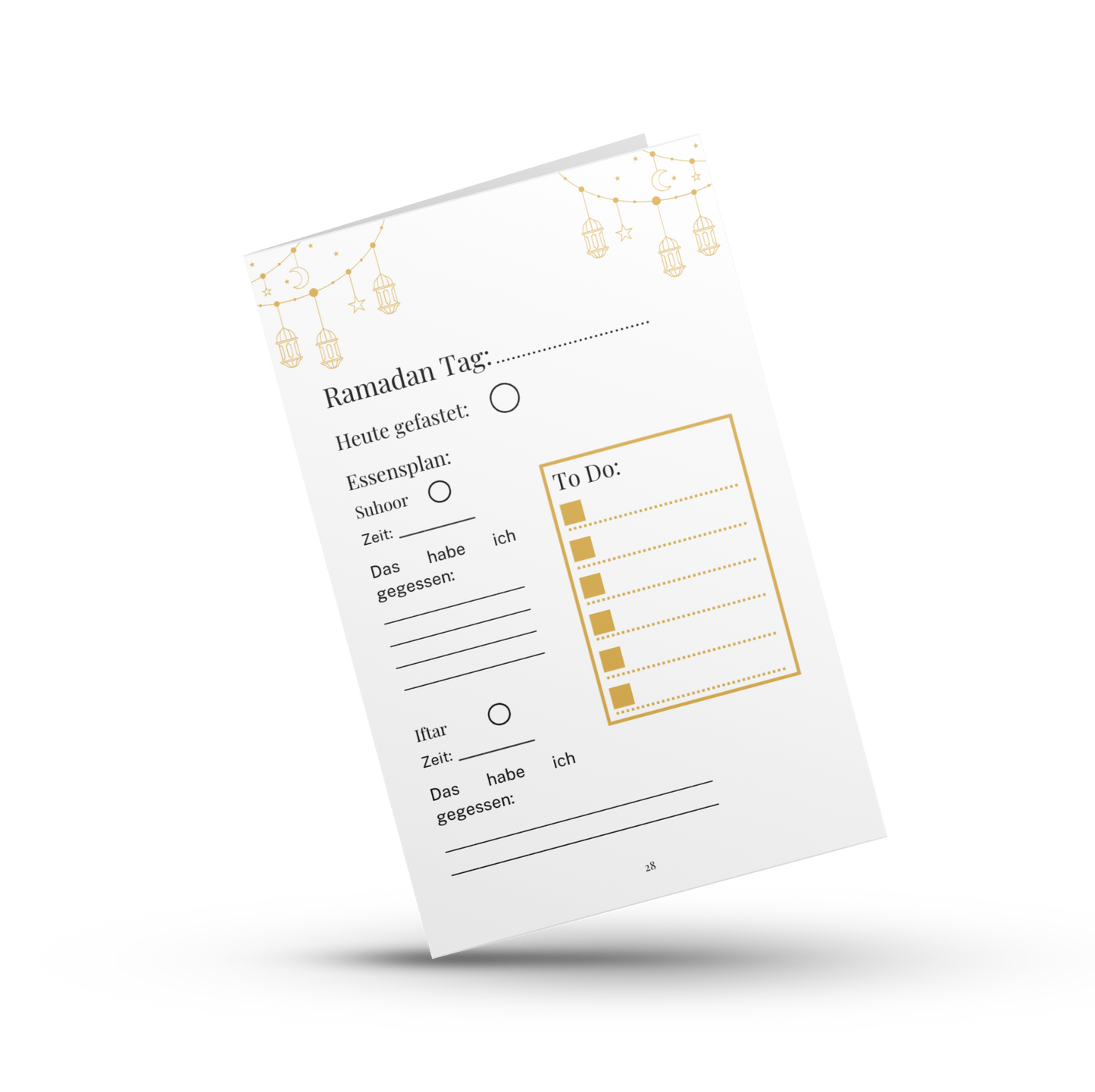 Ramadan Planner 2026
