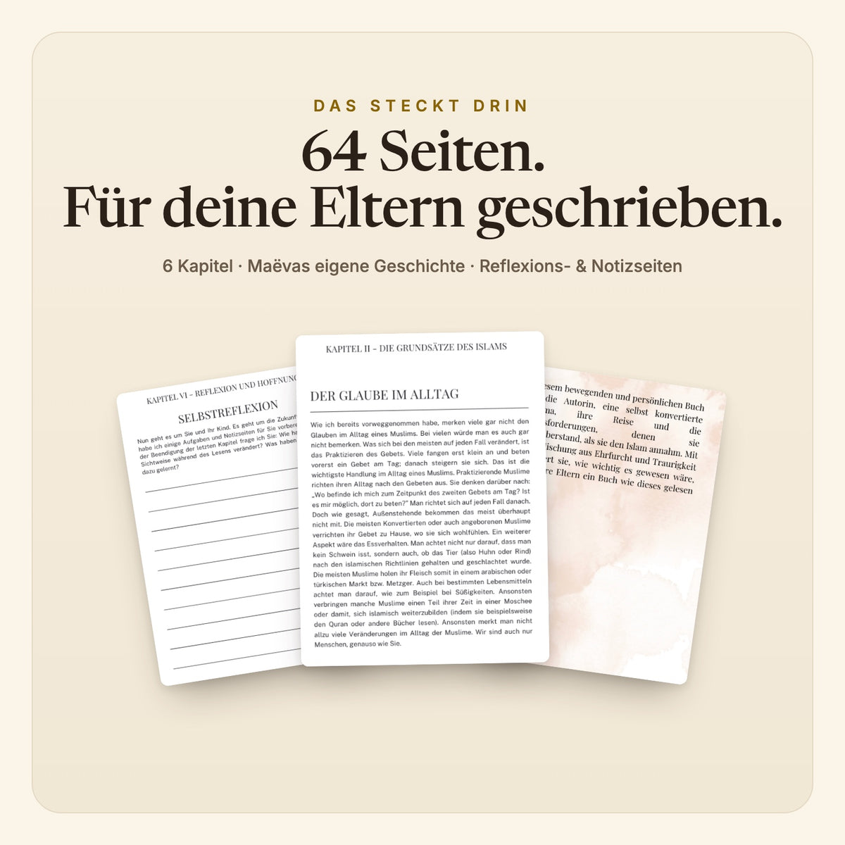 Für dich, Mama und Papa – Das steckt drin