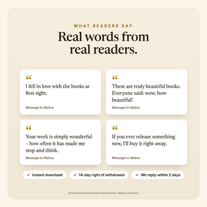 What readers say