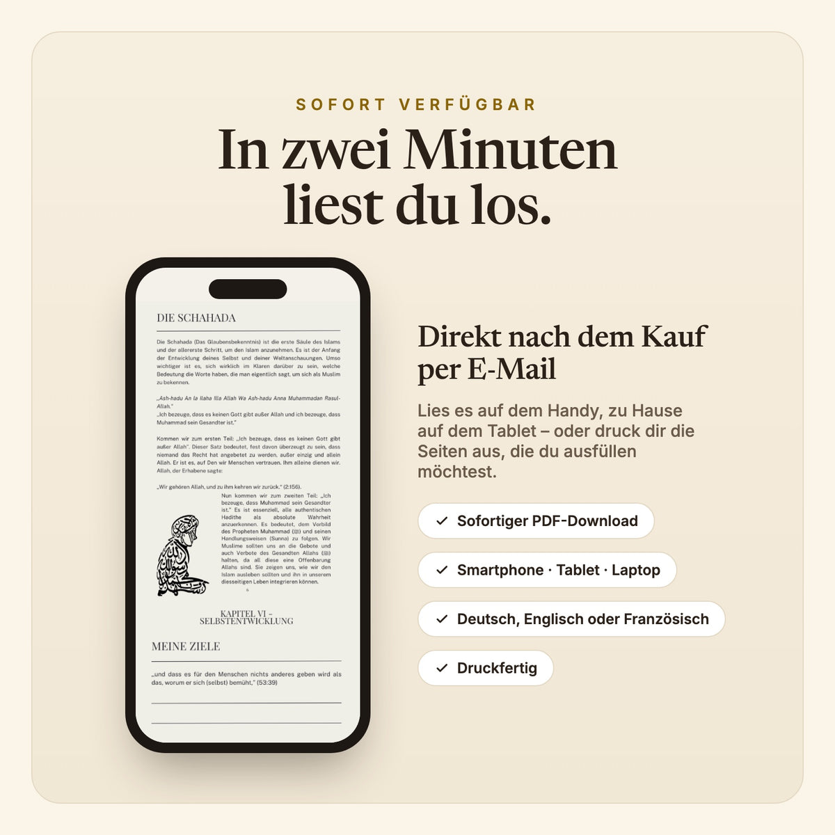 Der neue Muslim – Sofort lesen auf Handy, Tablet oder Laptop