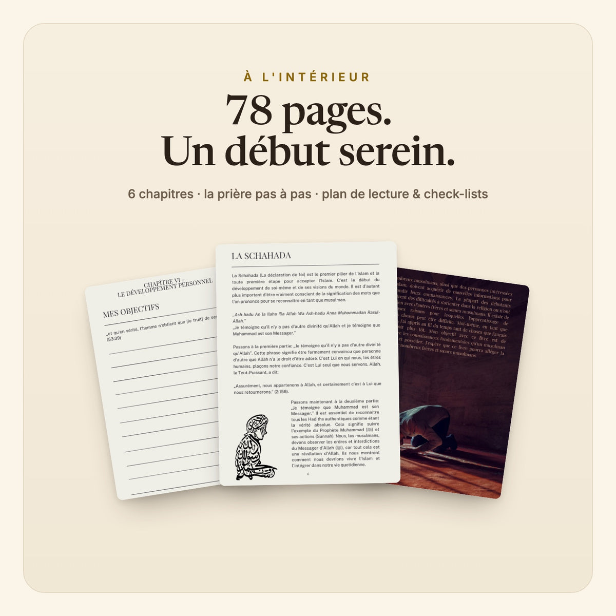 Le nouveau musulman – à l'intérieur